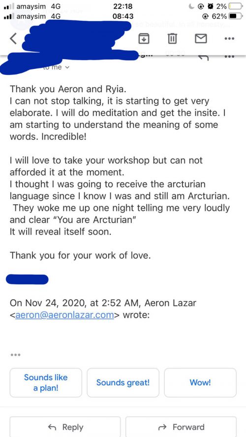 Light Language MasterClass opinion